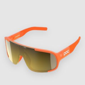 Prezzi Poc aspire mid orange translucent sunglasses clarity rd / prtly sny gld
