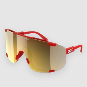 Prezzi Poc devour prismane red sunglasses clarity rd / prtly sny gld
