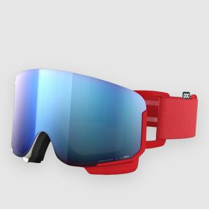 Prezzi Poc nexal rouge/blanc goggle partly sunny blue
