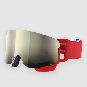 Prezzi Poc nexal mid rouge/blanc goggle partly sunny ivory