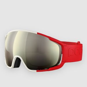 Prezzi Poc zonula rouge/blanc goggle partly sunny ivory