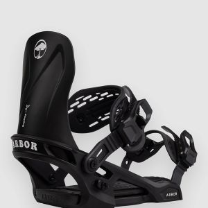 Prezzi Arbor sapling 2026 kids snowboard bindings black / white