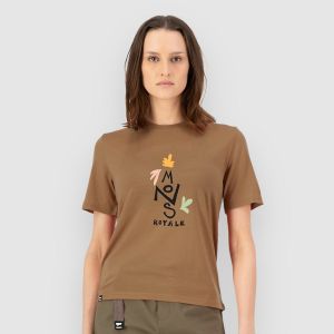 Prezzi Mons royale icon merino tech tee toffee