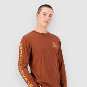 Prezzi Mons royale icon merino classic base layer top sienna