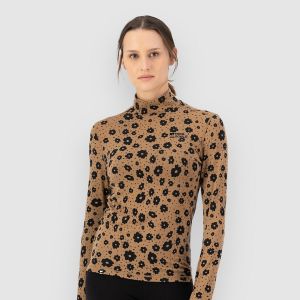 Prezzi Mons royale cascade merino base layer top aoraki lily toffee