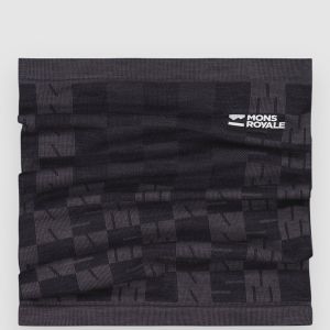 Prezzi Mons royale ascender merino neck warmer forged iron / black