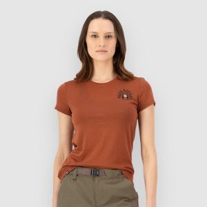 Prezzi Mons royale icon merino classic tech tee sienna