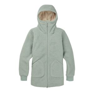 Prezzi Burton felpa full zip con cappuccio minxy sherpa donna