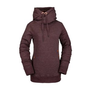 Prezzi Volcom felpa lunga con cappuccio tower donna