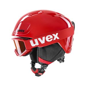 Prezzi Uvex set casco con maschera heyya bambino