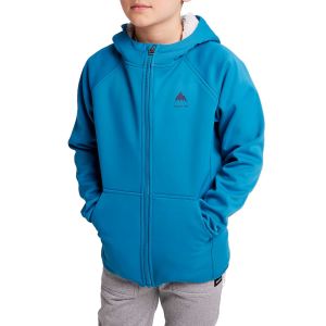 Prezzi Burton felpa full zip con cappuccio sherpa weatherproof bambino