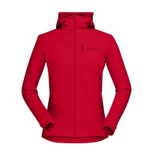 Prezzi Norrona pile full zip con cappuccio falketind warm wool2 stretch donna