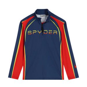 Prezzi Spyder sottotuta mezza zip downhill bambino