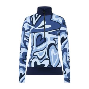 Prezzi Toni sailer sottotuta mezza zip wieka print donna