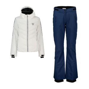 Prezzi Rossignol completo giacca mika poliown e pantaloni sleet donna