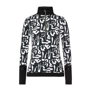 Prezzi Toni sailer sottotuta mezza zip amie print donna