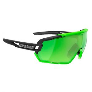 Prezzi Salice 020 rw hydro+spare lens sunglasses verde,nero mirror rw hydro green/cat3 + clear/cat0