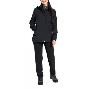 Prezzi Vaude rosemoor 3 in 1 jacket nero 38 donna