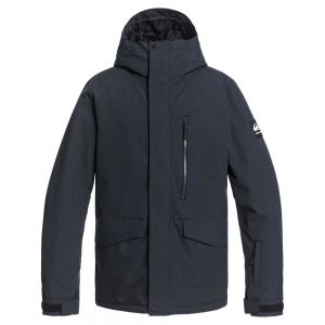 Prezzi Quiksilver mission solid jacket nero s uomo