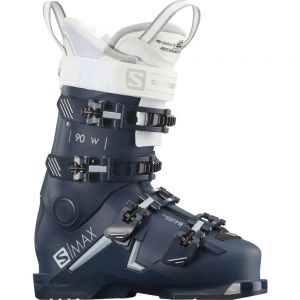 Prezzi Salomon s max 90 alpine ski boots woman blu 22.0-22.5