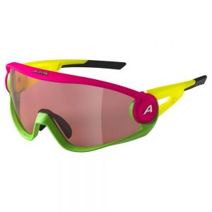 Prezzi Alpina snow 5w1ng q+cm mirror sunglasses multicolor quattroflex+silver mirror/cat3 hydrophobic