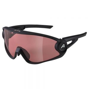 Prezzi Alpina 5w1ng q+cm mirror sunglasses nero quattroflex+blue mirror/cat3 hydrophobic