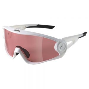 Prezzi Alpina 5w1ng q+cm mirror sunglasses bianco quattroflex+red mirror/cat3 hydrophobic