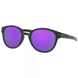 Prezzi Oakley latch prizm sunglasses nero prizm violet/cat3