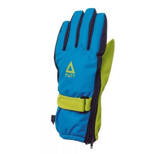 Prezzi Matt open side gloves verde,blu 4 years ragazzo