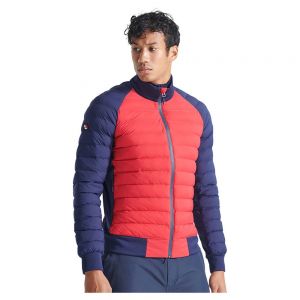 Prezzi Superdry motion hybrid jacket rosso 2xl uomo