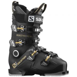 Prezzi Salomon select hv 90 alpine ski boots woman nero 22.0-22.5