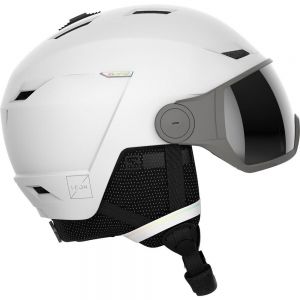 Prezzi Salomon icon lt visor fls helmet woman bianco s