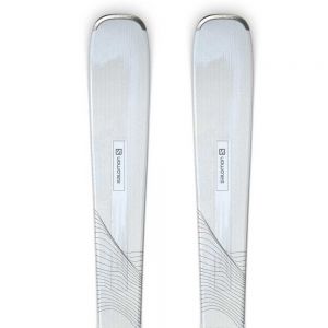 Prezzi Salomon stance 80+m10 gw l8 alpine skis woman bianco 175