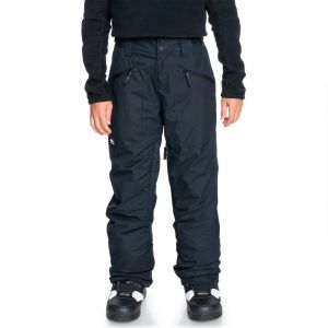 Prezzi Quiksilver boundry pants nero 10 years ragazzo