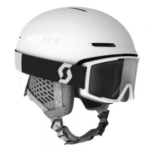 Prezzi Scott track+factor helmet bianco l