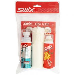 Prezzi Swix waxless skis care kit rosso