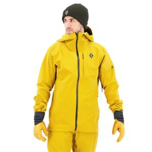 Prezzi Black diamond recon stretch ski shell jacket giallo xl uomo