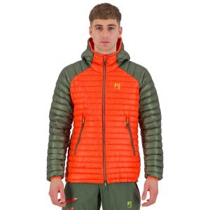 Prezzi Karpos alagna down jacket arancione s uomo