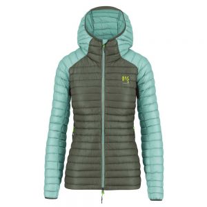 Prezzi Karpos alagna down jacket verde xs donna