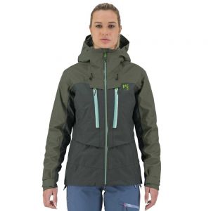 Prezzi Karpos midi shell jacket verde l donna