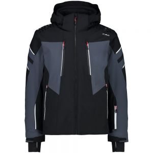 Prezzi Cmp zip hood 31w0297 jacket nero 3xl uomo