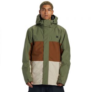 Prezzi Dc shoes defy jacket verde m uomo