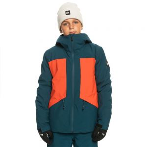 Prezzi Quiksilver ambition jacket arancione 12 years ragazzo