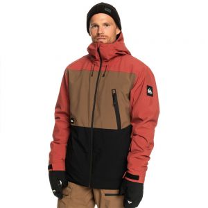 Prezzi Quiksilver sycamore jacket arancione m uomo