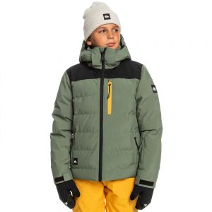 Prezzi Quiksilver the edge jacket verde 12 years ragazzo