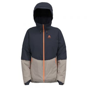 Prezzi Odlo bluebird s-thermic jacket blu,grigio s uomo