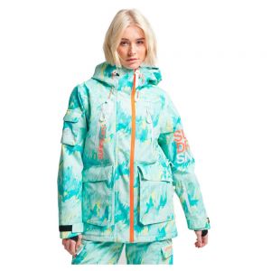 Prezzi Superdry ski ultimate rescue jacket blu s donna