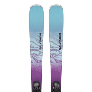 Prezzi Salomon stance w 80+m10 gw l80 alpine skis viola 151