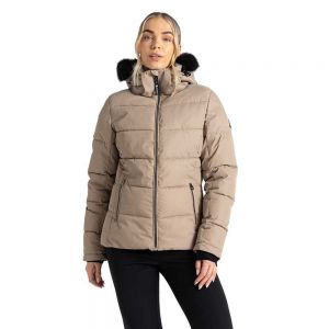 Prezzi Dare2b glamorize iv hood jacket beige 10 donna