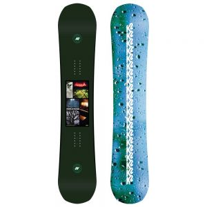 Prezzi K2 snowboards world peace snowboard wide verde 155w